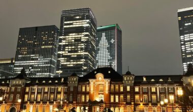 Tokyo Station at Christmas