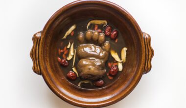 Simmered Japanese Bear Paw