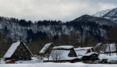 Winter in Shirakawa-go 🌨️