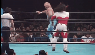 Owen Hart looking effortlessly smooth against Jushin Thunder Liger