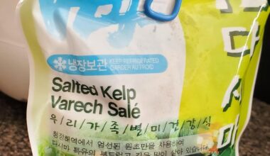Salted Kelp Help Please