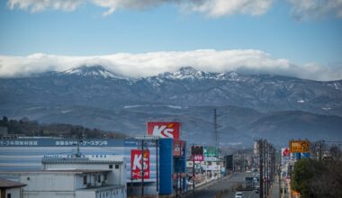 Shinkansenography - Approaching Sendai... woah