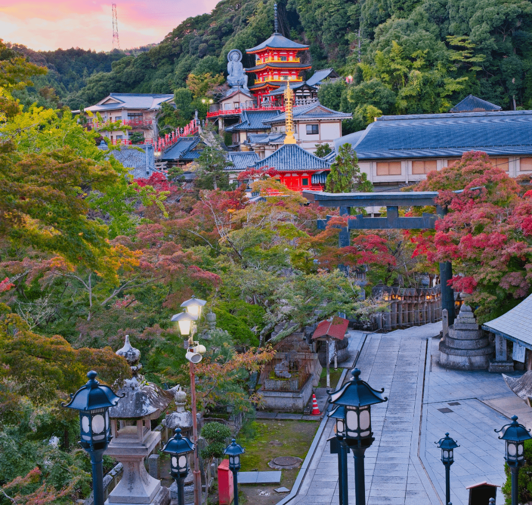 Dusk at Gyokuzoin