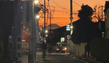 Little glimpse of Mt fuji