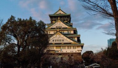 Osaka Castle i captured during my trip last month