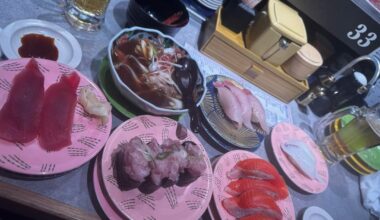 Today's lunch is sushi at Meguro Hanamaru