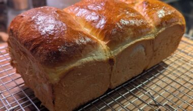 Japanese milk bread. It was very tasty and soft!