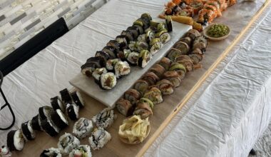 Parents got mad at me for going to weekly AYCE sushi buffets so I made this today.