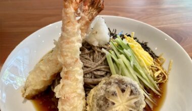 Had lovely tempura recently. Would like to know the name or type of noodle please. OC.