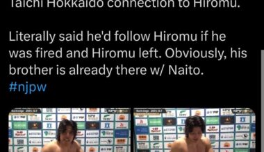 Mijo either about to have the best learning experience or have his hair grow white early