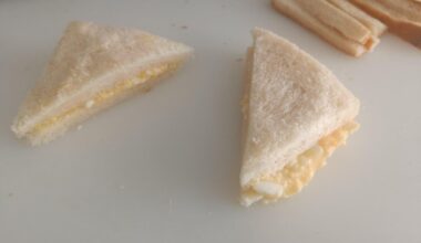 Just like 7-eleven mayo egg sandwich but homemade