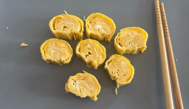 Not bad for a first time making tamagoyaki