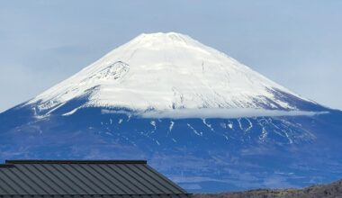 Mt Fuji from Owakudani