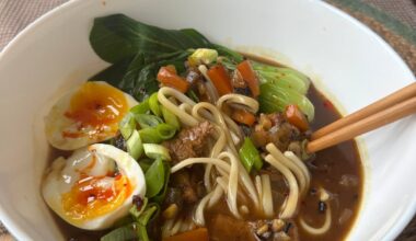 Homemade Beef Kare Udon