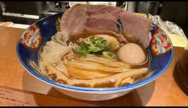 Super Complex Shoyu Ramen at Ramenya Ryoma