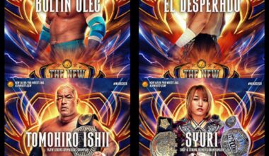 El Desperado, STRONG Women's champion Syuri & STRONG Champion Tomohiro Ishii announced for New Beginning USA