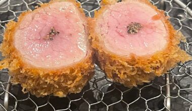 Tonkatsu omakase course @ Tonkatsu Fujii (Osaka, Tabelog Bronze)