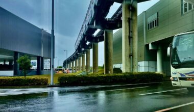 Outside Tokyo (Haneda) Airport