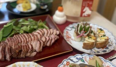 My mom made Osechi for New Year's! It’s a traditional Japanese feast to celebrate the start of the year.