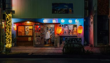 Night Stroll on Kokusai-dori Street in Okinawa