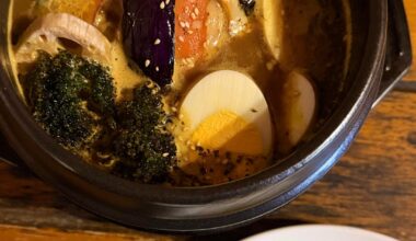 Soup curry from Hokkaido