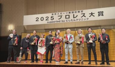 Pic of 2025 Tokyo Sports Award winners