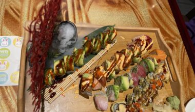 All you can eat sushi