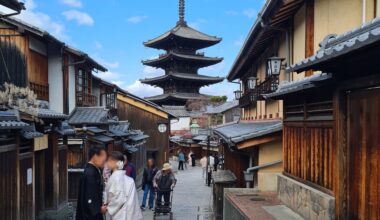 Kyoto was not as busy as expected. [OC]