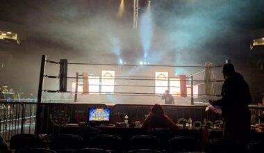 My view for New Beginning USA tonight