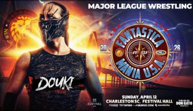 DOUKI first NJPW talent announced for MLWxCMLLxNJPW FantasticaMania USA in Charleston