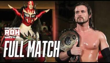 FULL MATCH Adam Cole vs. Jushin Thunder Liger | ROH World Title | WOTW 2014