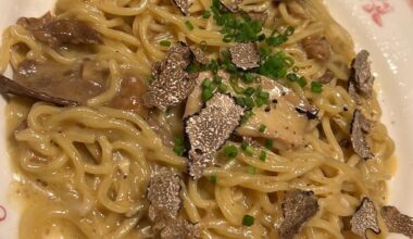 Japanese Truffle Mazemen Noodles