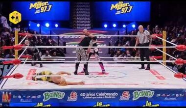 Shoma Kato new finishing Move | CMLL