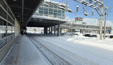 I am the only one at Train station