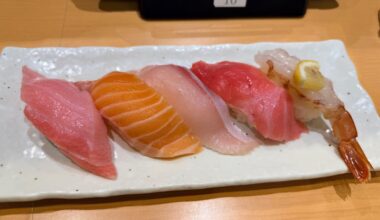 Sushi I had in Osaka