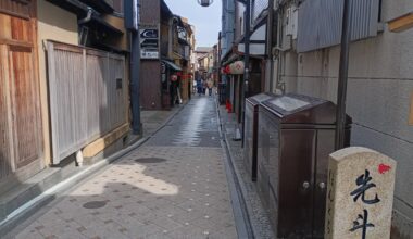 Kyoto backstreets I used to wander in my younger days