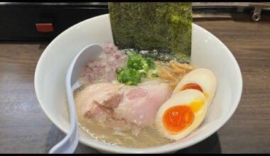Hamaguri Clam Ramen at Chukasoba Mitaba