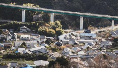 Road infrastructure post.