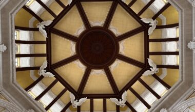 Tokyo Station Marunouchi Side Dome (inside, looking up)