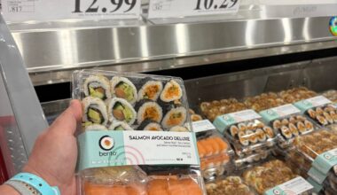 Costco sushi on sale in Manteca California Costco