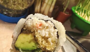 Snow Crab Avocado, Spicy Yellowtail, Sweet Potato.