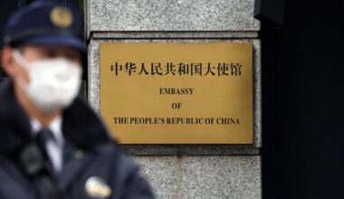 Chinese Embassy in Japan issues warning against ‘bumpers’ after viral video