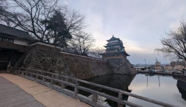 Lake Suwa, Takashima Castle