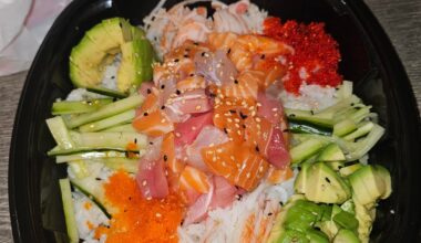 First stop after coming back from a trip is getting sushi