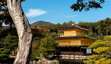 Kinkaku-ji in early fall