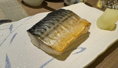 Part of a breakfast meal in Hakone