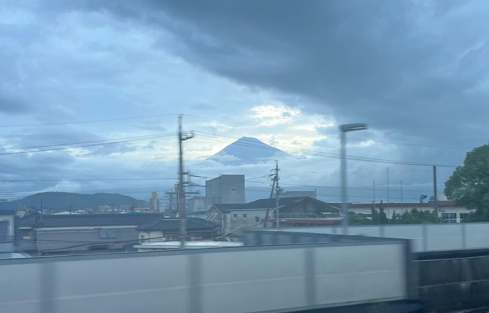 Video of Mt Fuji from train!