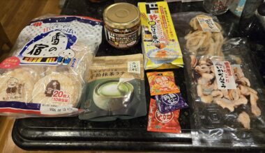 Few food items from Japan