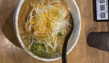 Traveling to Japan, what’s the most memorable drink or food you had.