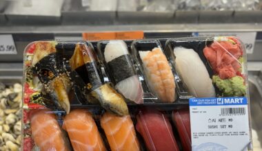 Hmart sushi set